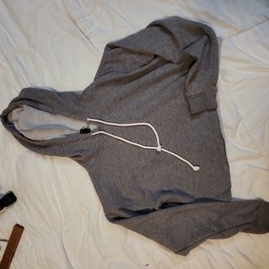 Cropped Hooded Sweatshirt